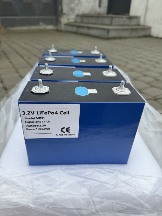 Комірки cortex 280 ah LifePO4 3.2v  акумулятор  кортекс 280  ячейка