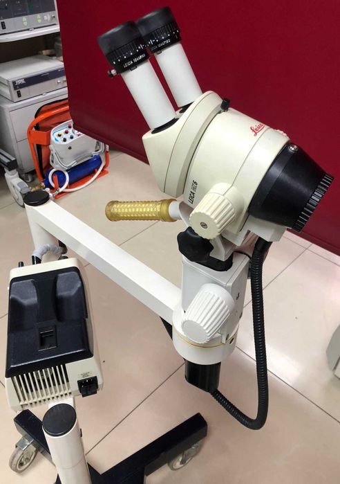 Colposcopio Leica MZ6 c/ luz frio, perfeito estado, 100% funcional