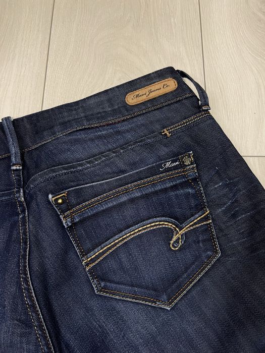 Джинсы низкая средняя низкая талия винтаж клеш 2000s flared bootcut 36