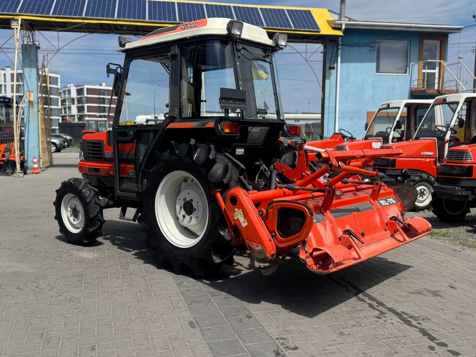 Японський мінітрактор / трактор KUBOTA GL 338  hi - speed ! + фреза 170 ! ШВИДКІСНА! КОНДИЦІОНЕР