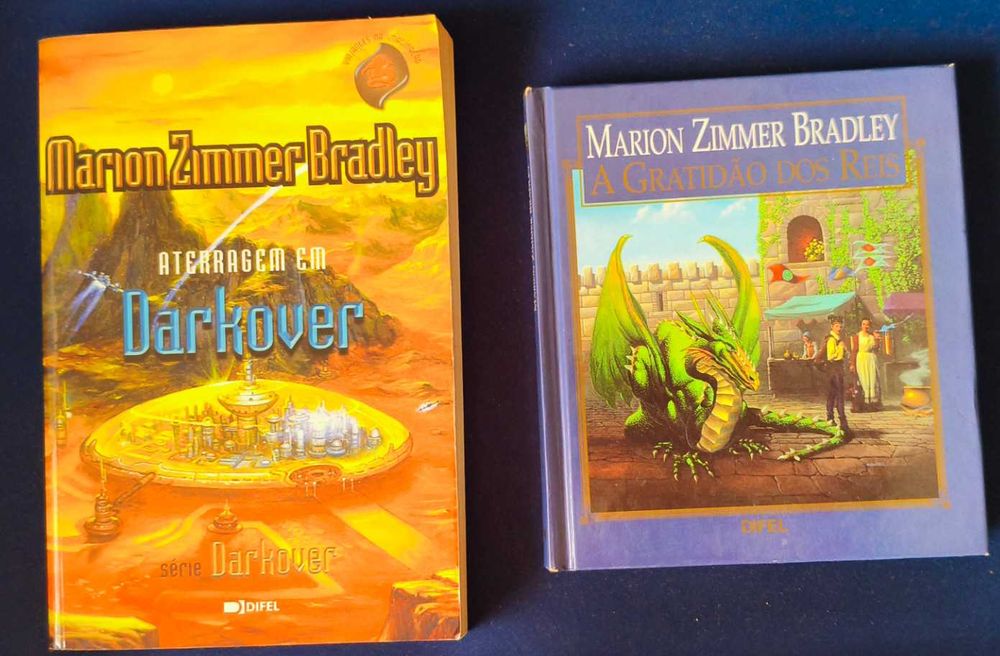 Lote 2 Livros Fantasia Vintage Difel - Marion Zimmer Bradley