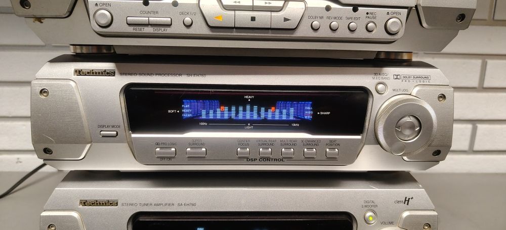 Wieża TECHNICS SA-EH760. Po serwisie
