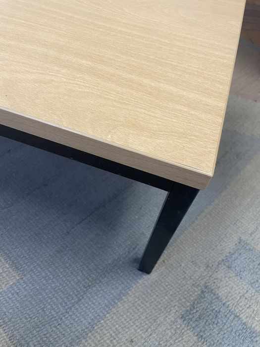 Mesa de centro metal e madeira