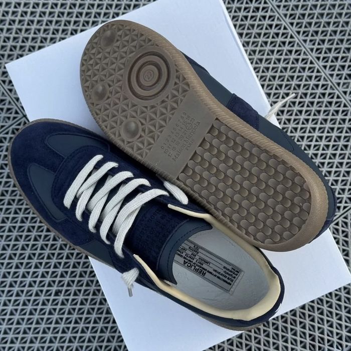Кеды Maison Margiela replica indigo blue
