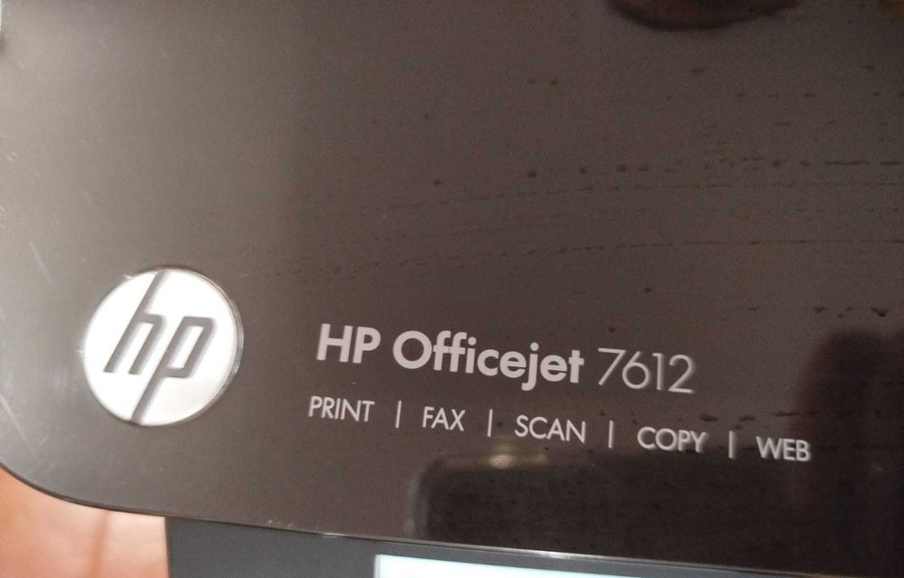 Impressora multifunções HP Officejet 7612 (formatos A3
