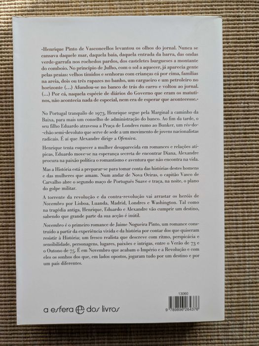 NOVEMBRO - Jaime Nogueira Pinto