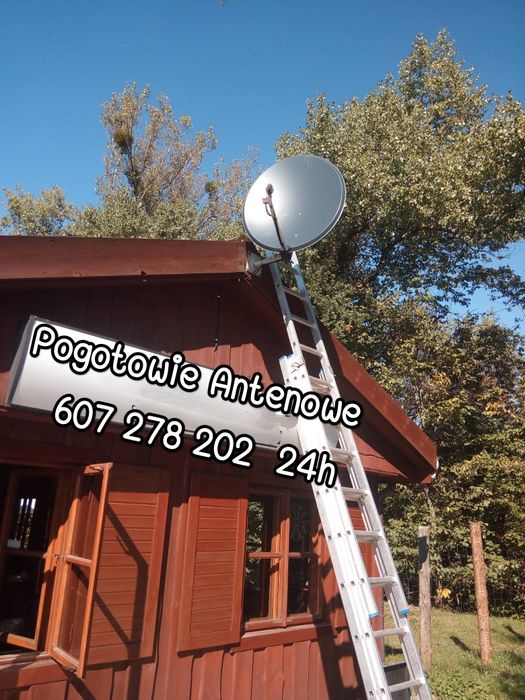 Montaż Anten Ustawienie  SAT  DVB-T  INTERNET