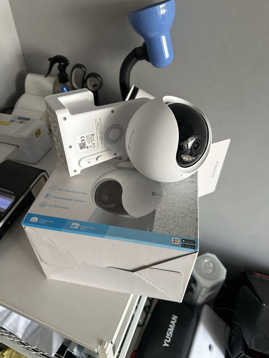 Kamera Bezprzewodowa WiFi Ezviz CB8 3MP Akumulator 10Ah Detekcja AI