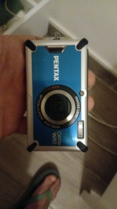 Maquina fotografica Pentax Optio W80  praticamente nova