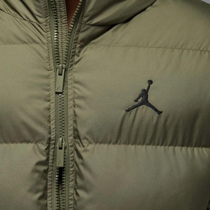 Пуховик Air Jordan Brooklyn Olive оригінал FV7317-222