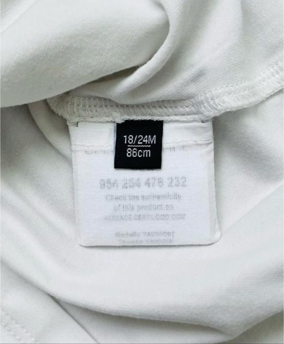 Оригінальний лонгслів Versace на зріст 86 см