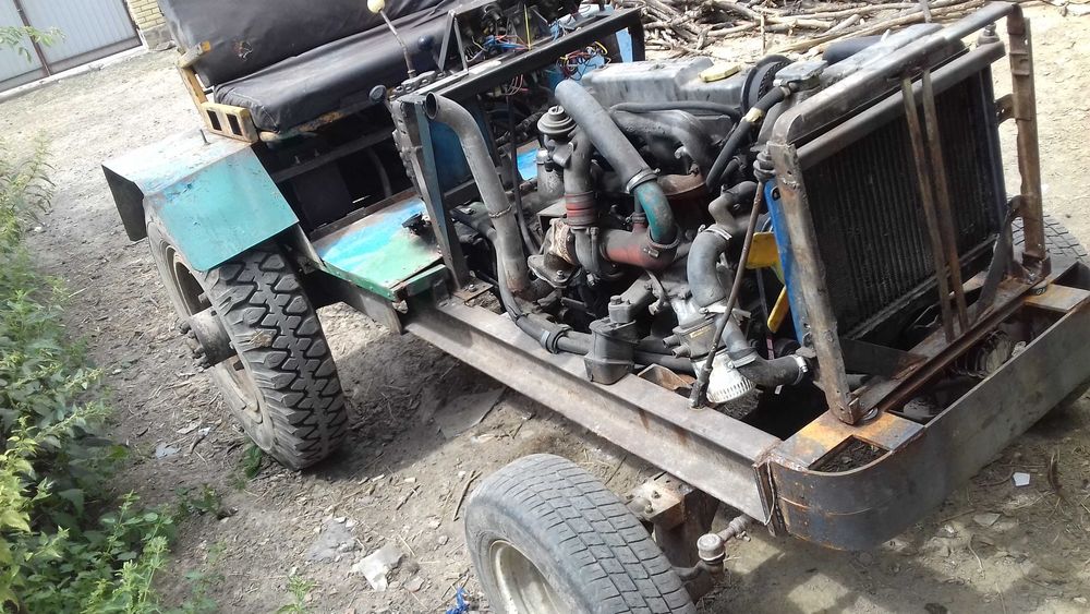 Саморобний трактор