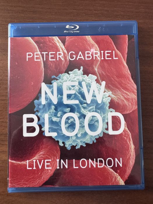 Peter Gabriel NEW BLOOD Live in London 2011 blu ray