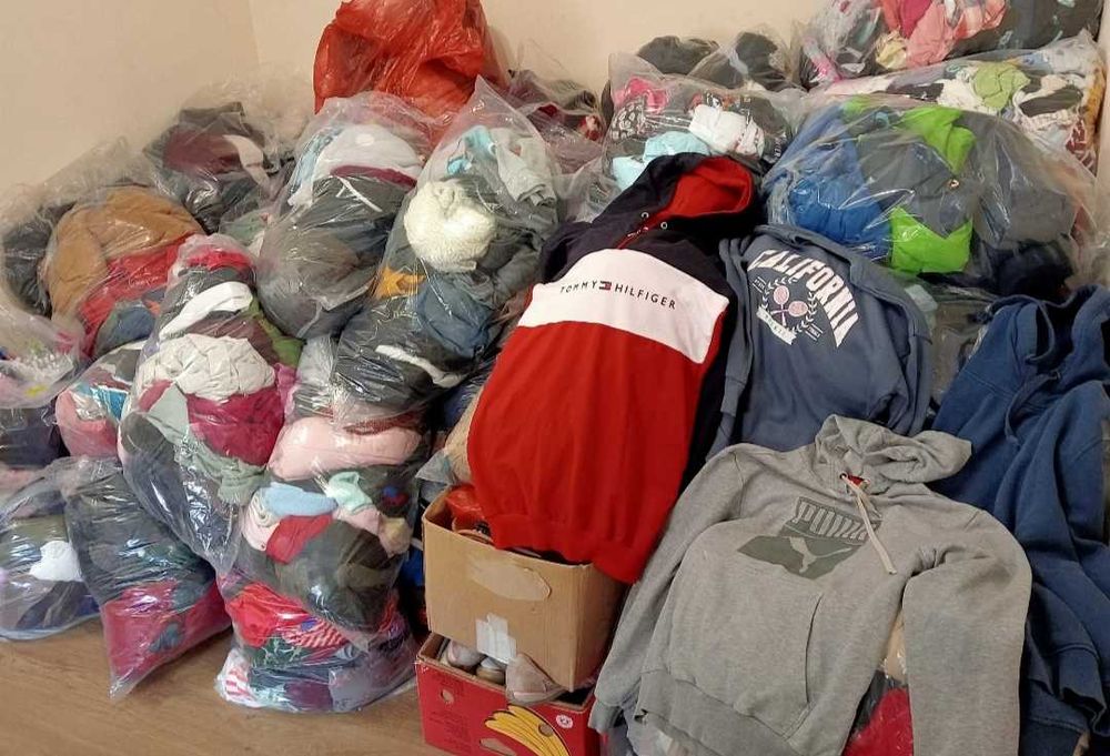 10 kg odzieży używanej!