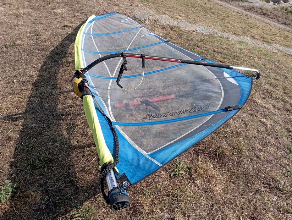 Velas de windsurf Synthesis e North Sails Disco AverOMar, Amorim E