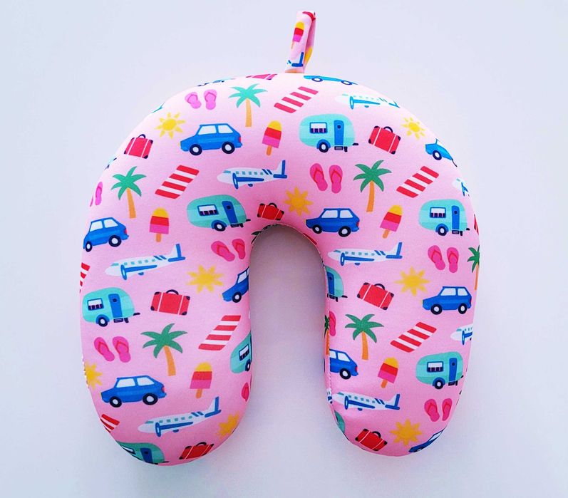 Poduszka podróżna rogal zagłówek