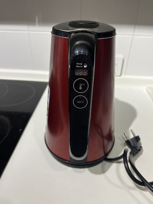 Tefal touch електрочайник червоний электрочайник красный