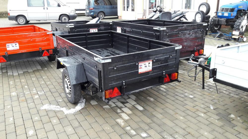 Причіп АМС 500 підсилений з колесами. Акція