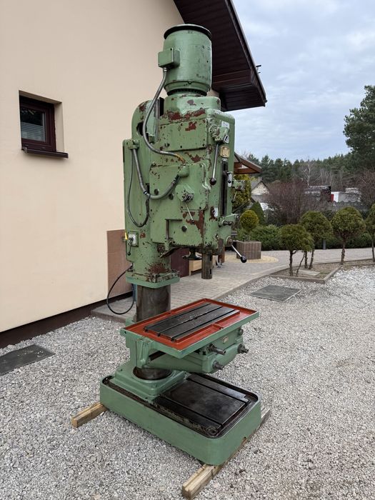 Wiertarka słupowa wmw BS 40 MK 5 stół krzyżowy