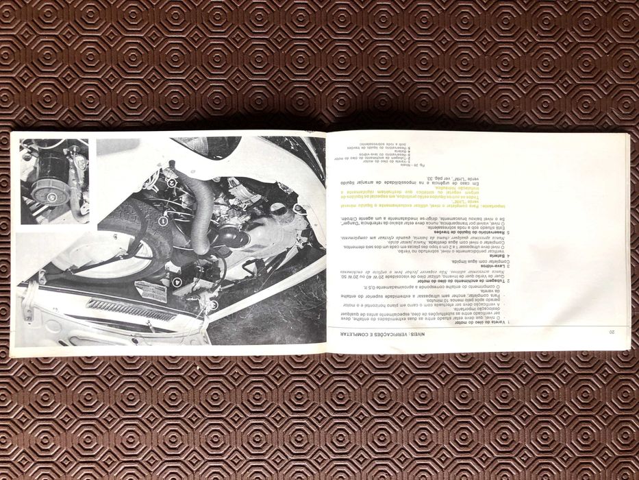 Livros Vintage Auto - Instruções e Manutenção