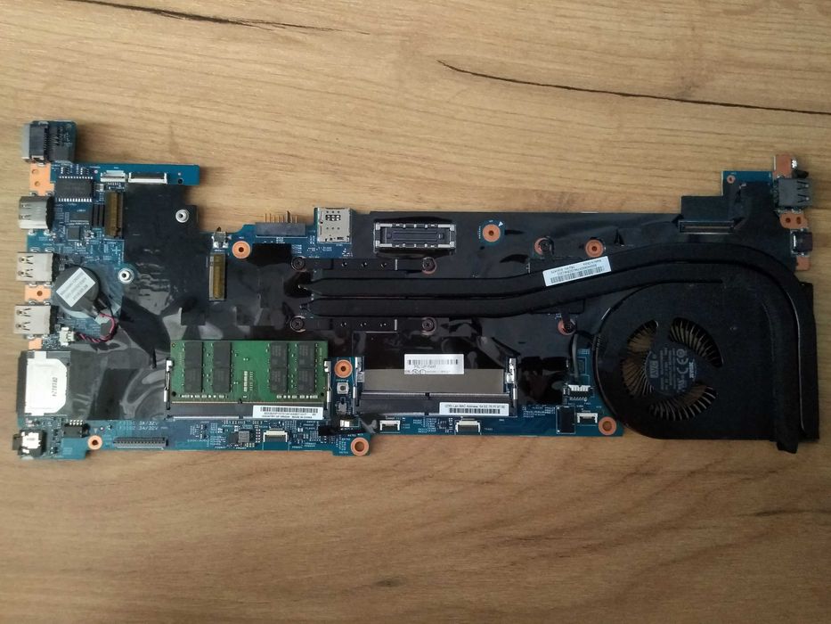 Материнська плата Lenovo ThinkPad P51s / T570 (i5 Nvidia) Охолодження