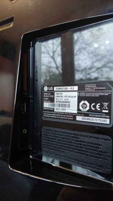 Monitor LG IPS 23MA73D-PZ