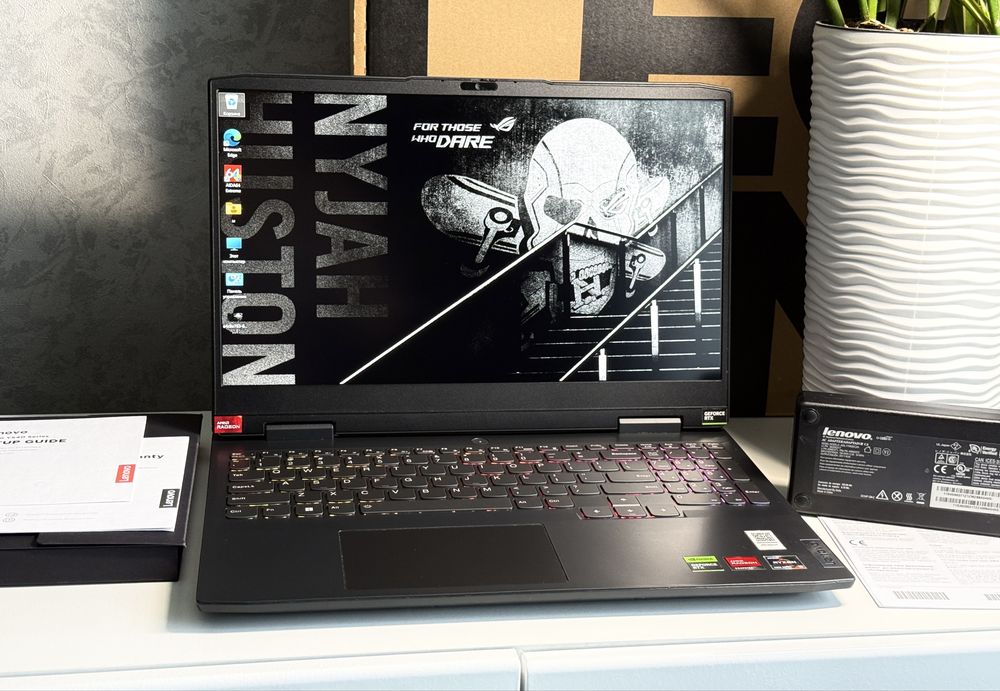 Lenovo/RTX/Ryzen 5-6600H/DDR5-4800МГц./165Hz.