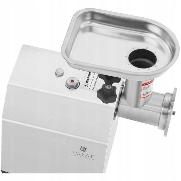 Mocny WILK DO MIĘSA 600W 70kg/h | ROYAL CATERING | Stal TOP Jakość 24H