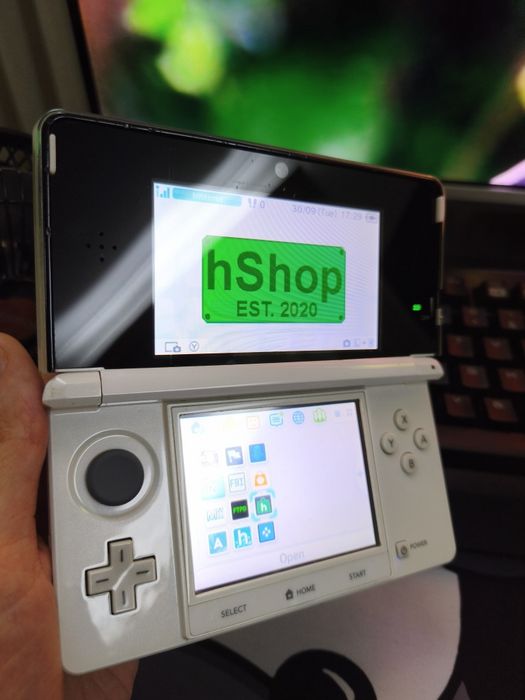 Nintendo 3DS Branca Desbloqueada Homebrew