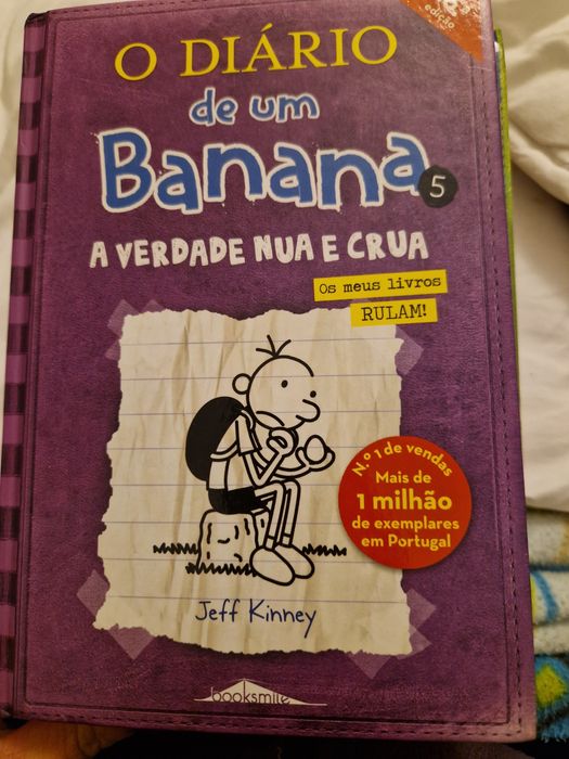 Diário de um Banana volumes 1,2,3 e 5