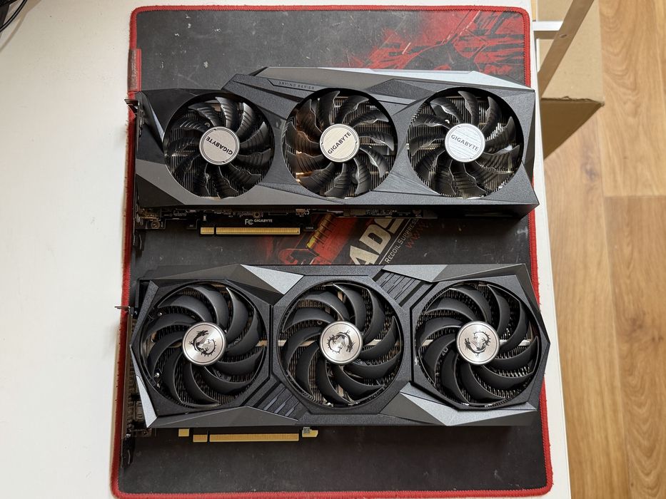 2шт RTX 3090 не не рабочие, под ремонт