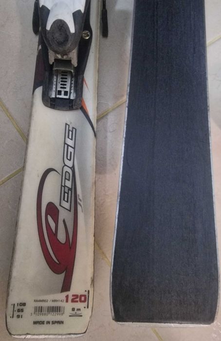 Narty dziecięce Rossignol 120cm + kijki