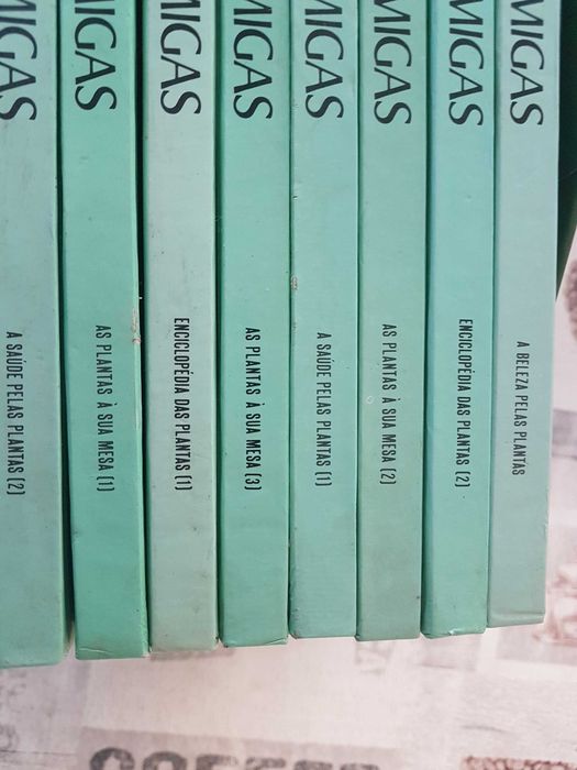 Colecção as plantas nossas amigas 8 livros