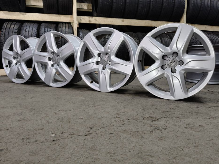 Легкосплавні диски 5 112 R18 AUDI титани Р18