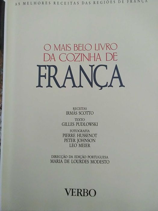 O Mais Belo Livro da Cozinha de França