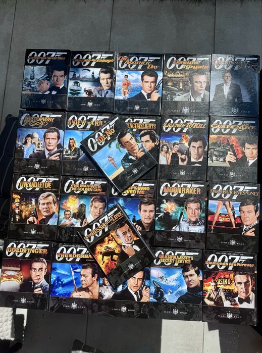 James Bond 007 dvd 22 filmy