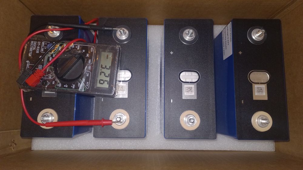 Акумуляторні комірки LiFePo4 Eve 314, 334 Ah, REPT 314, 324 Ah - Grade-A 3.2V (M6)
