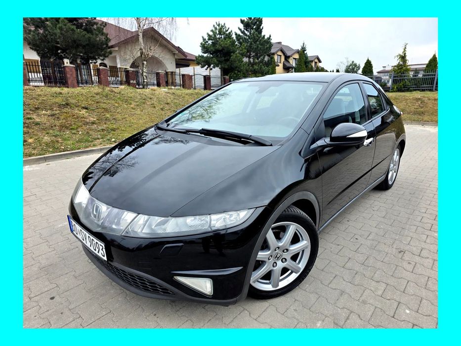 Honda Civic 1.8 Ben*140 KM*Navi*Kamera Cofania*Sprowadzona*Opłacona*Zadbana*ŁADNA*