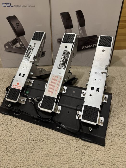 У наявності! Fanatec CSL Elite Pedals + Load Cell