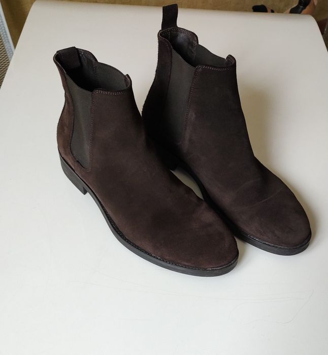 Чоловічі замшеві черевики - Челсі Zara , розмір 44