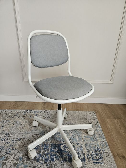 ÖRFJÄLL dziecięce krzesło obrotowe szare IKEA