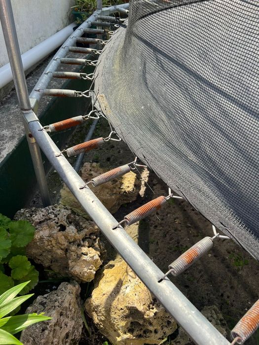 Trampolim 360cm com rede de proteção
