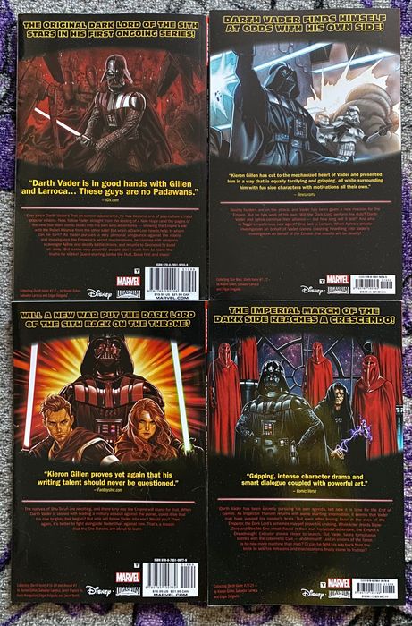 Darth Vader сет з 4 томів