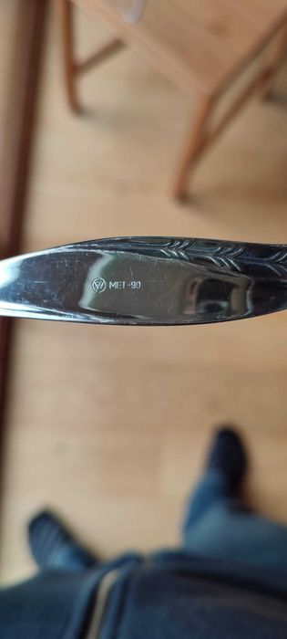 Sztućce Hefra MET 90 i MET 60, Styl Amerykański 82 szt Wyprzedaż