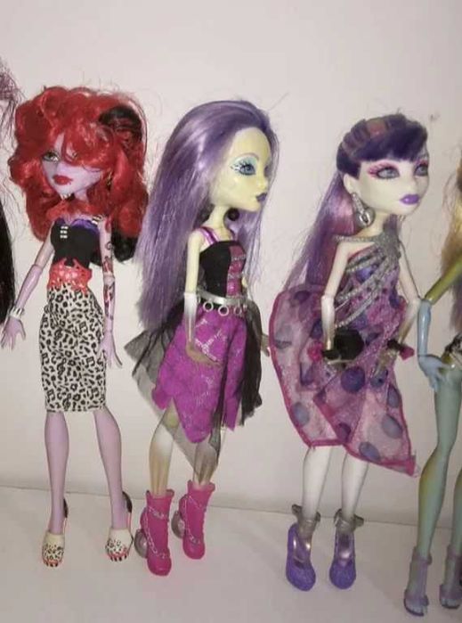 Zestaw 5 lalek Monster High