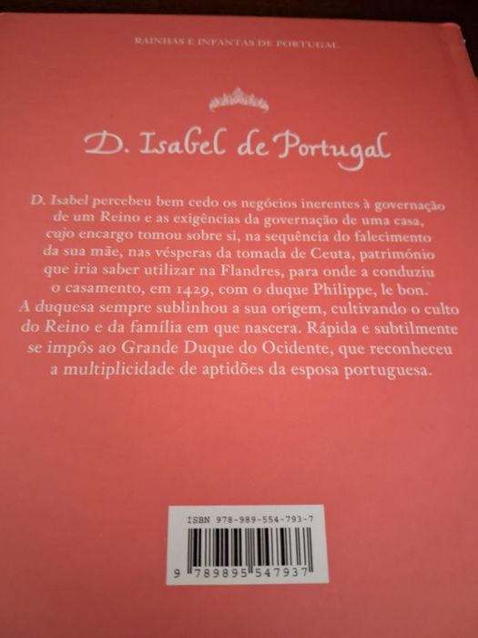 Livro D.Isabel de Portugal