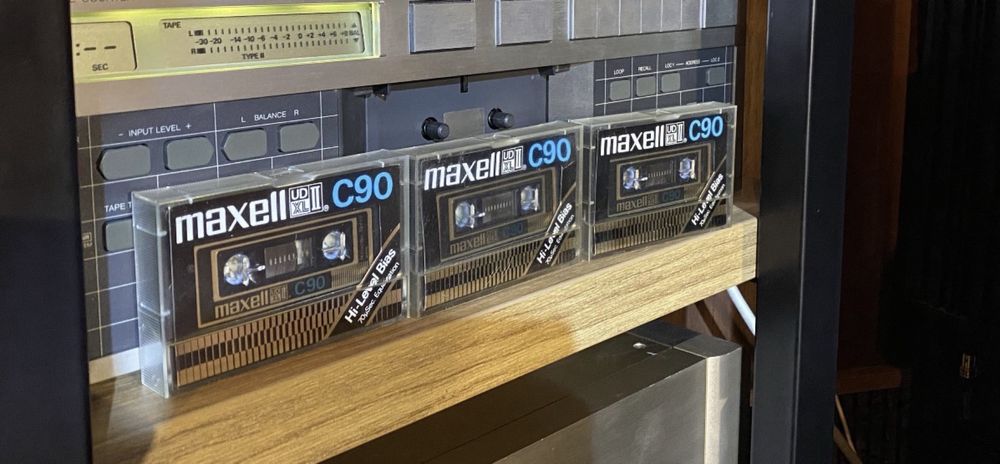Kaseta Maxell UD XLll Italo Disco Nr1 list przebojow.
