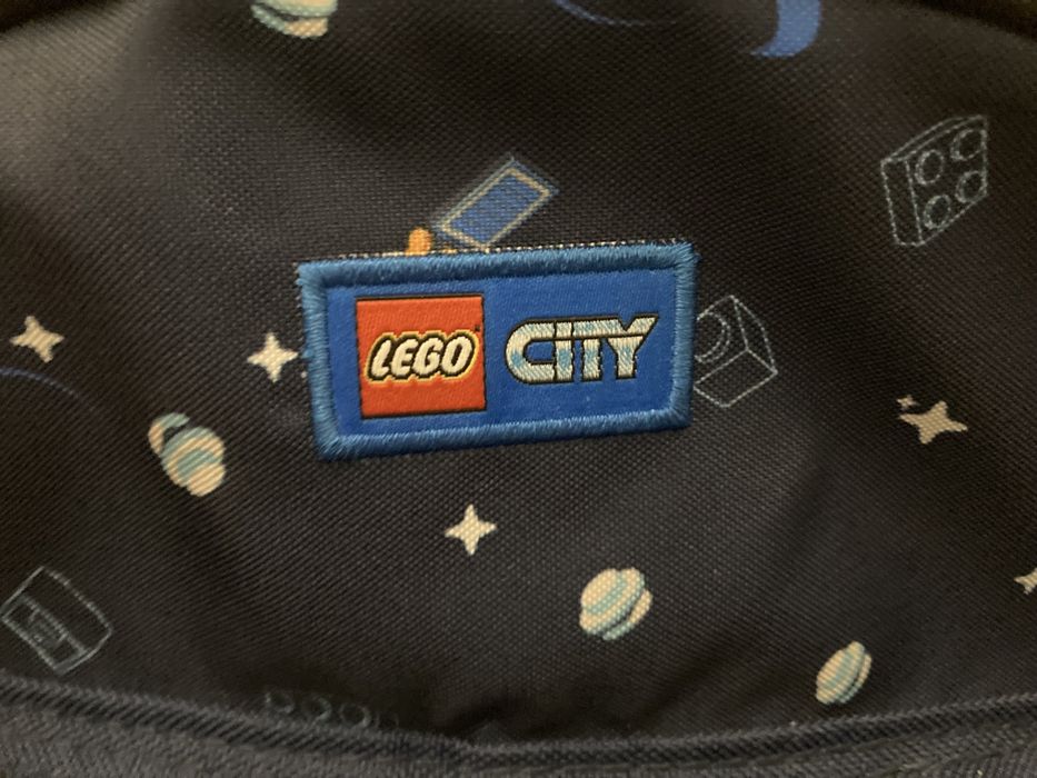 Mochila Lego City nova com trolley