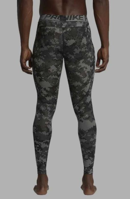 Мужские спортивные тайтсы, лосины Nike Pro размер М