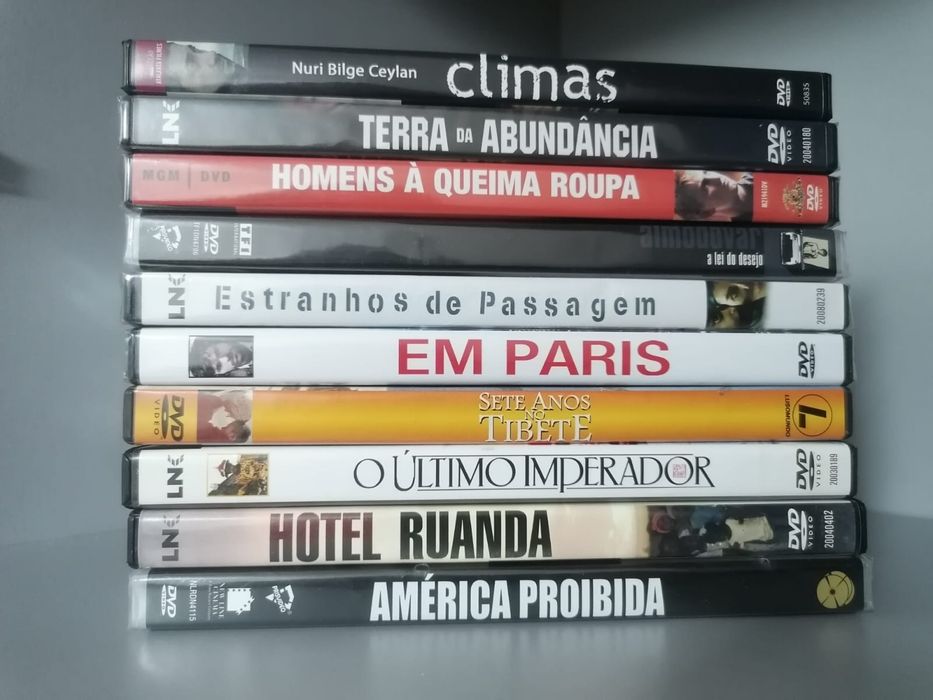 Grande colecao de DVDs Classicos e de Culto